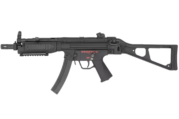 Réplique airsoft MP5 à crosse repliable proposée à la location